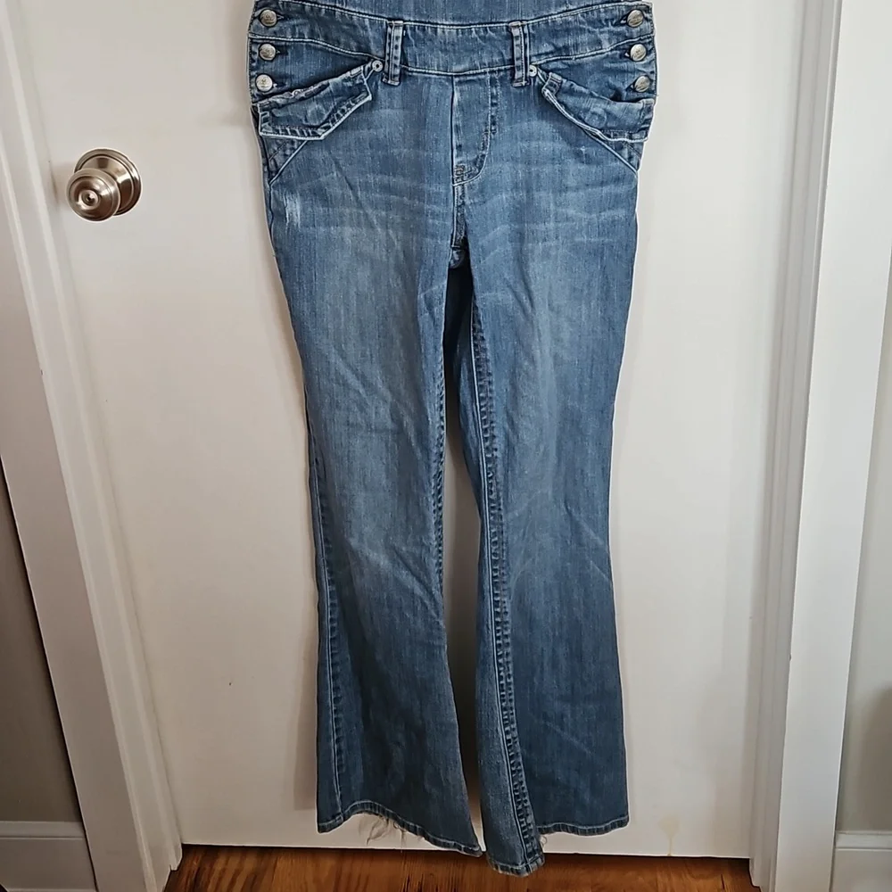 VINTAGE CANDIES DENIM OVERALLS - Picture 2 of 12